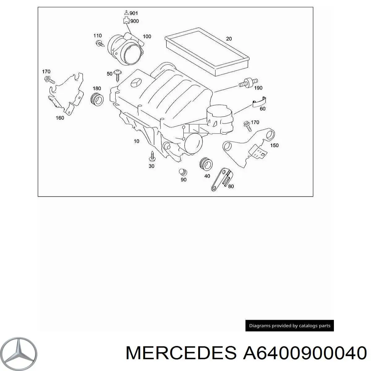 A6400900040 Mercedes 