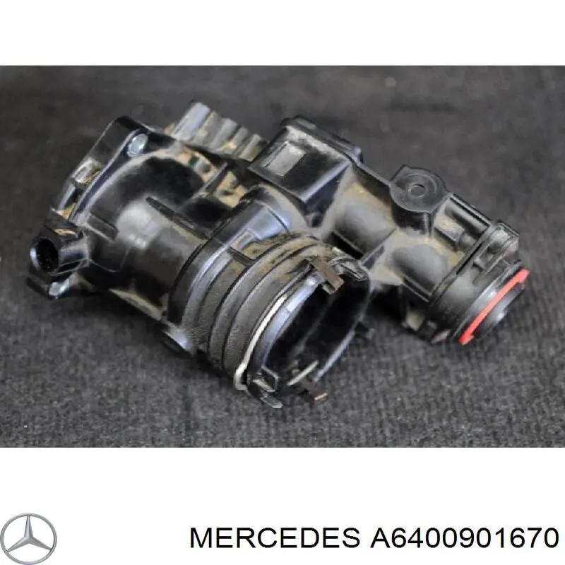 A6400901670 Mercedes cuerpo de mariposa completo