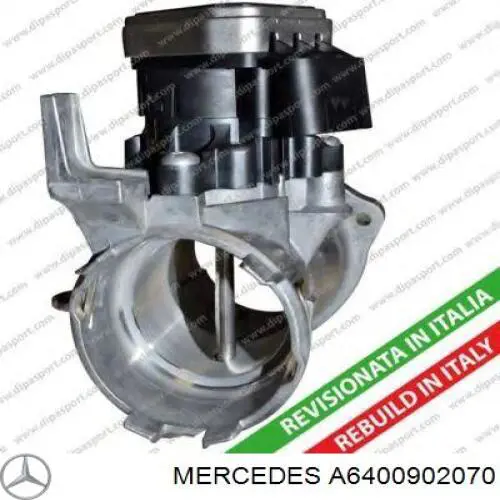 A6400902070 Mercedes cuerpo de mariposa completo