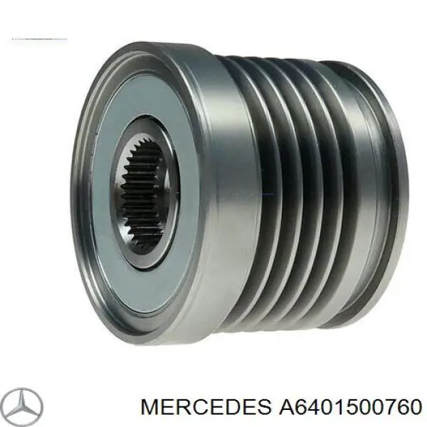 A6401500760 Mercedes poleas juego de piezas