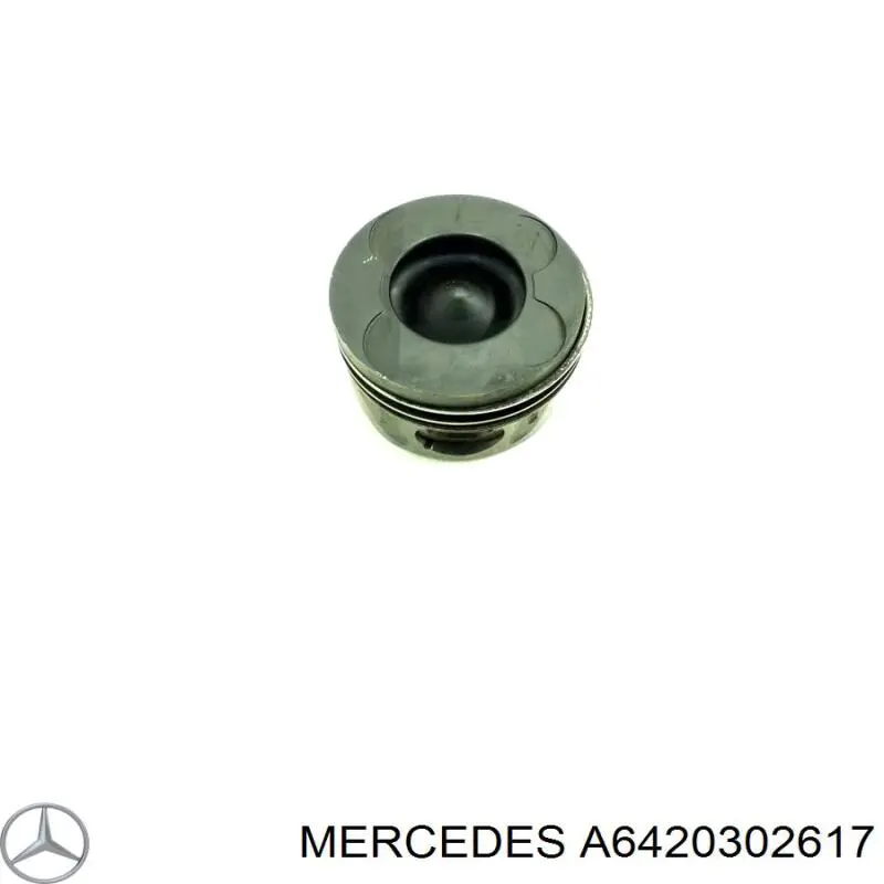 A6420302617 Mercedes pistón completo para 1 cilindro, std