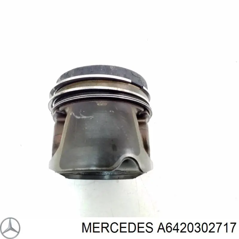 A6420302717 Mercedes pistón completo para 1 cilindro, std