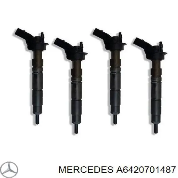 642070148764 Mercedes inyector de combustible