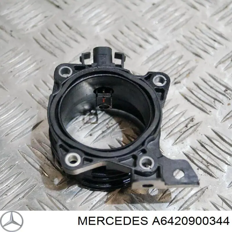 A6420900344 Mercedes sensor de flujo de aire/medidor de flujo (flujo de aire masibo)