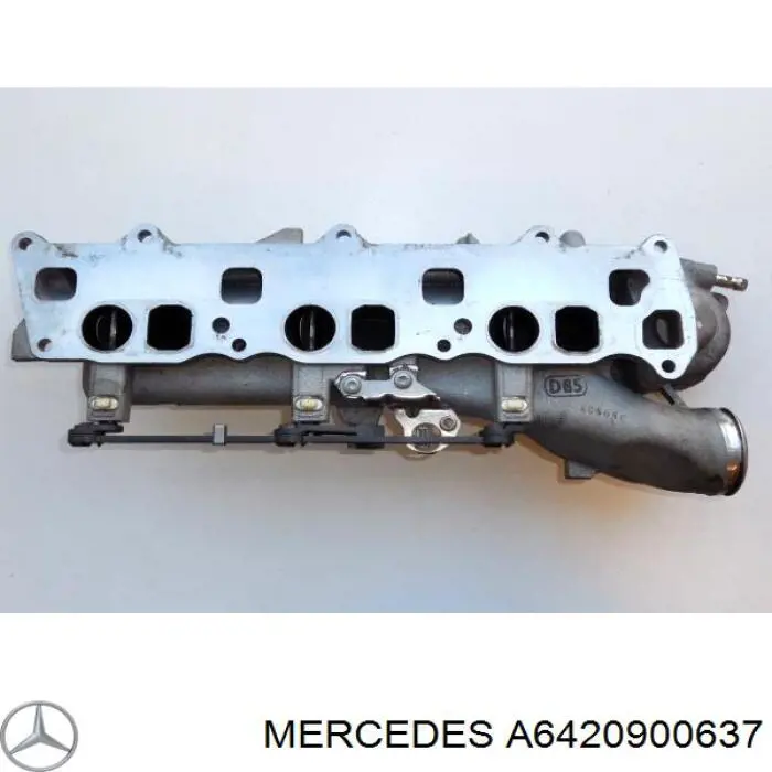 A6420900637 Mercedes colector de admisión derecho