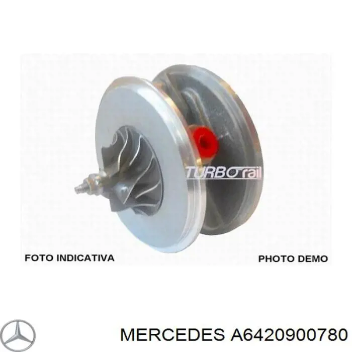 A6420900780 Mercedes turbocompresor