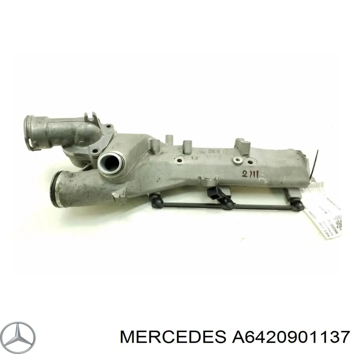 A6420901137 Mercedes colector de admisión derecho