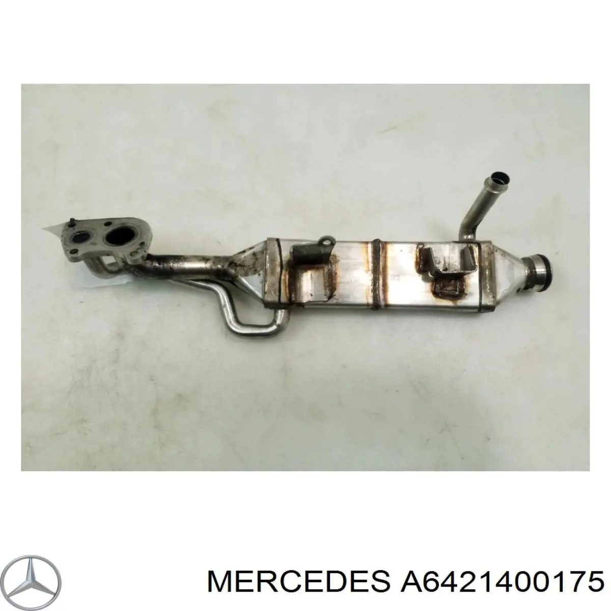  Enfriador EGR de recirculación de gases de escape para Mercedes CLK C209