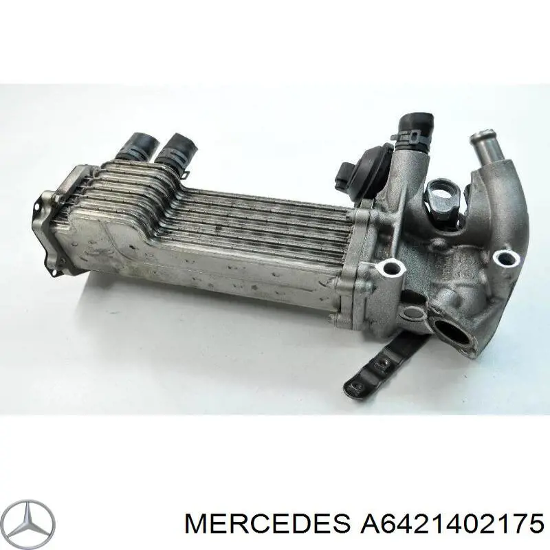 A6421402175 Mercedes enfriador egr de recirculación de gases de escape