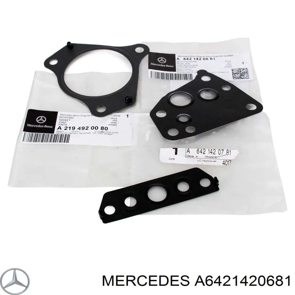  Junta, entrada aceite (turbocompresor) para Mercedes E W213