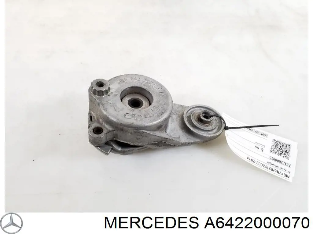 A6422000070 Mercedes tensor de correa, correa poli v