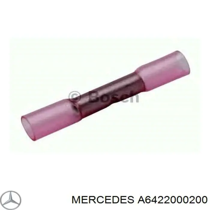 A6422000200 Mercedes polea inversión / guía, correa poli v