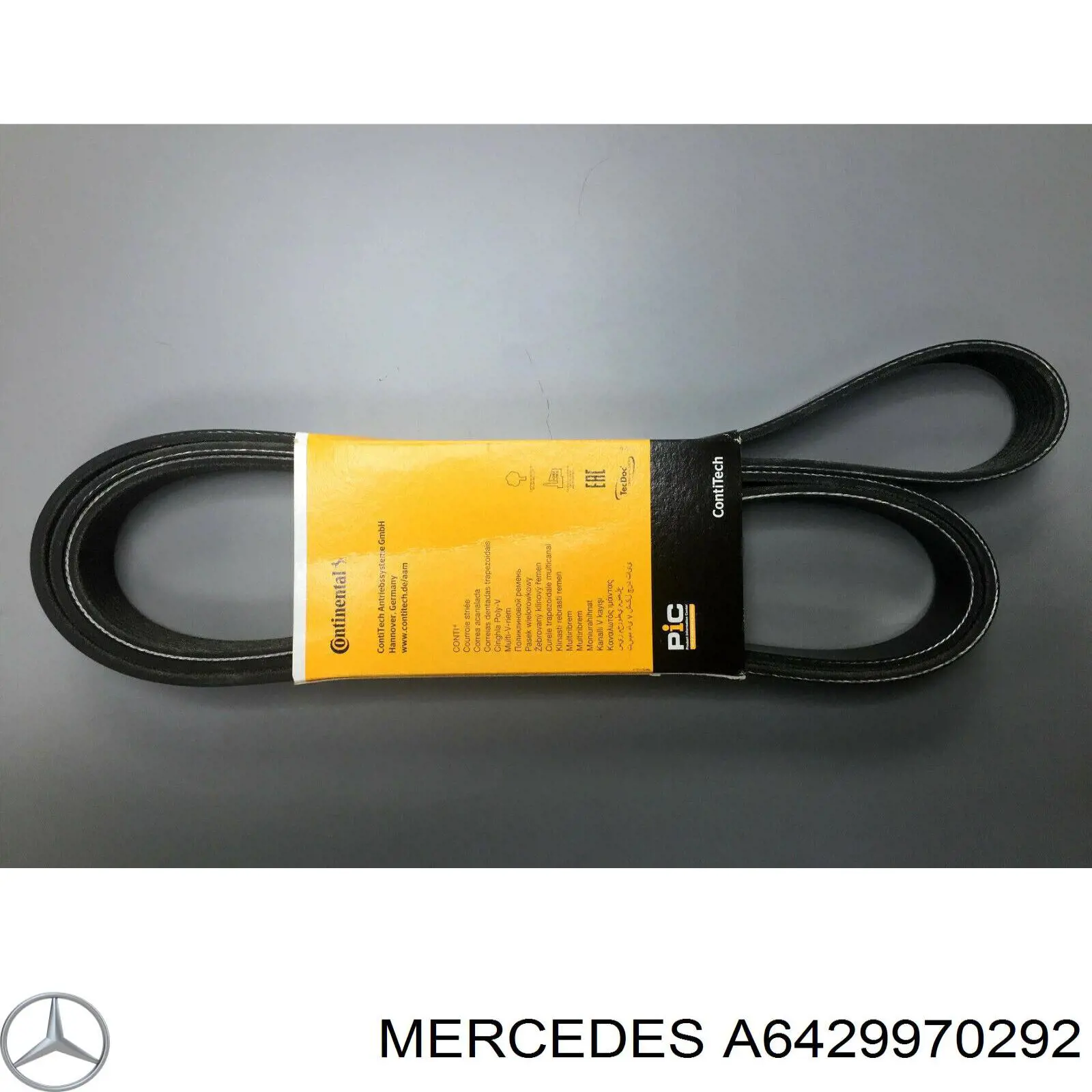 A6429970292 Mercedes correa trapezoidal