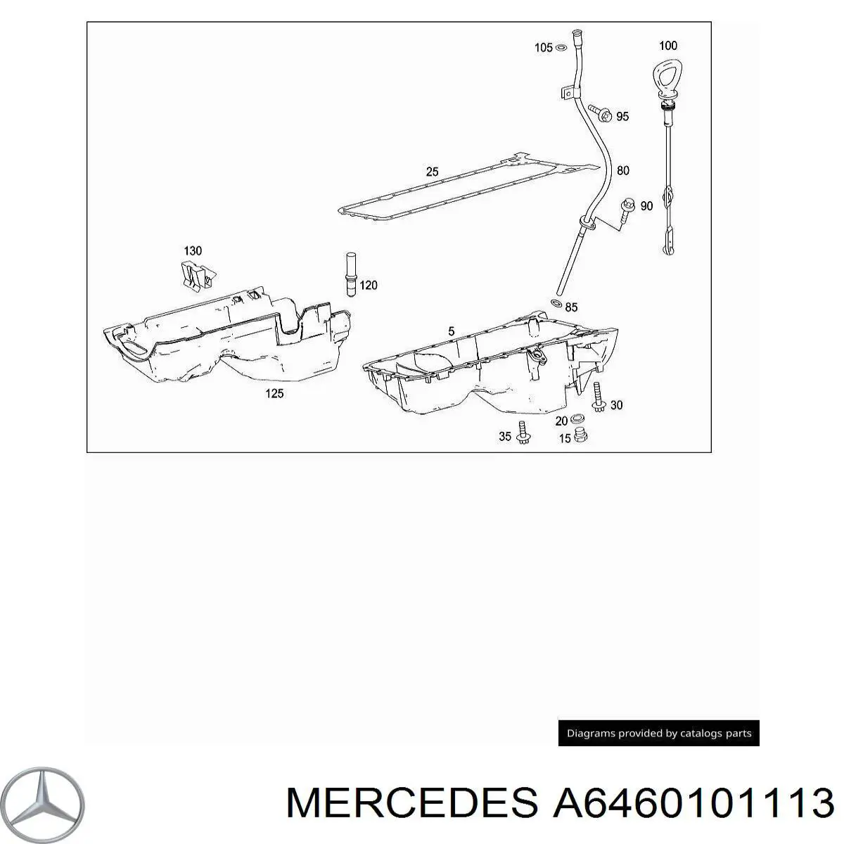  Cárter de aceite para Mercedes E S211