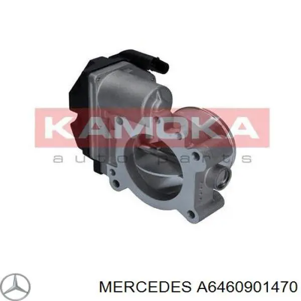 A6460901470 Mercedes cuerpo de mariposa completo