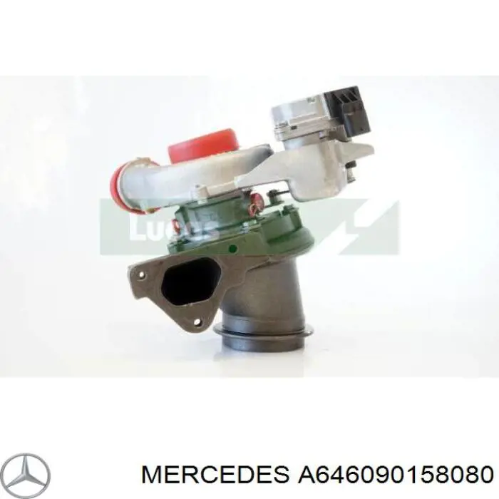 A646090158080 Mercedes turbocompresor