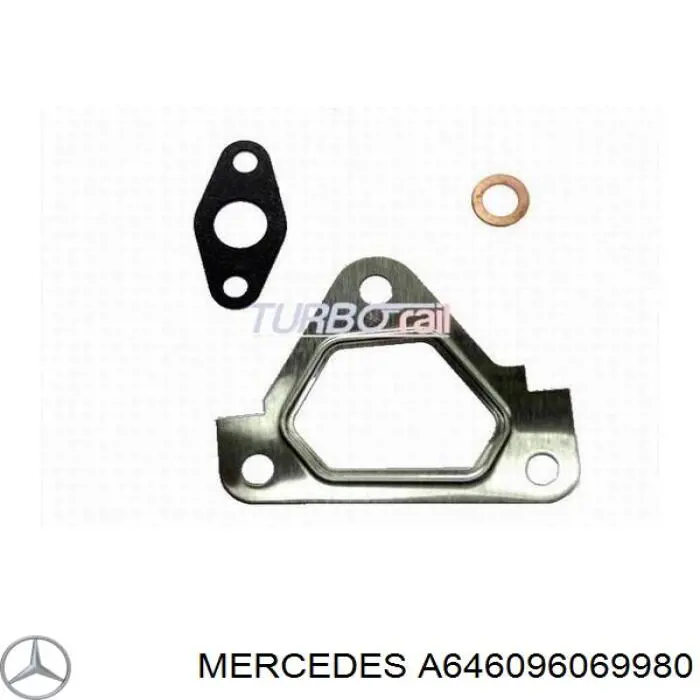 A646096069980 Mercedes turbocompresor