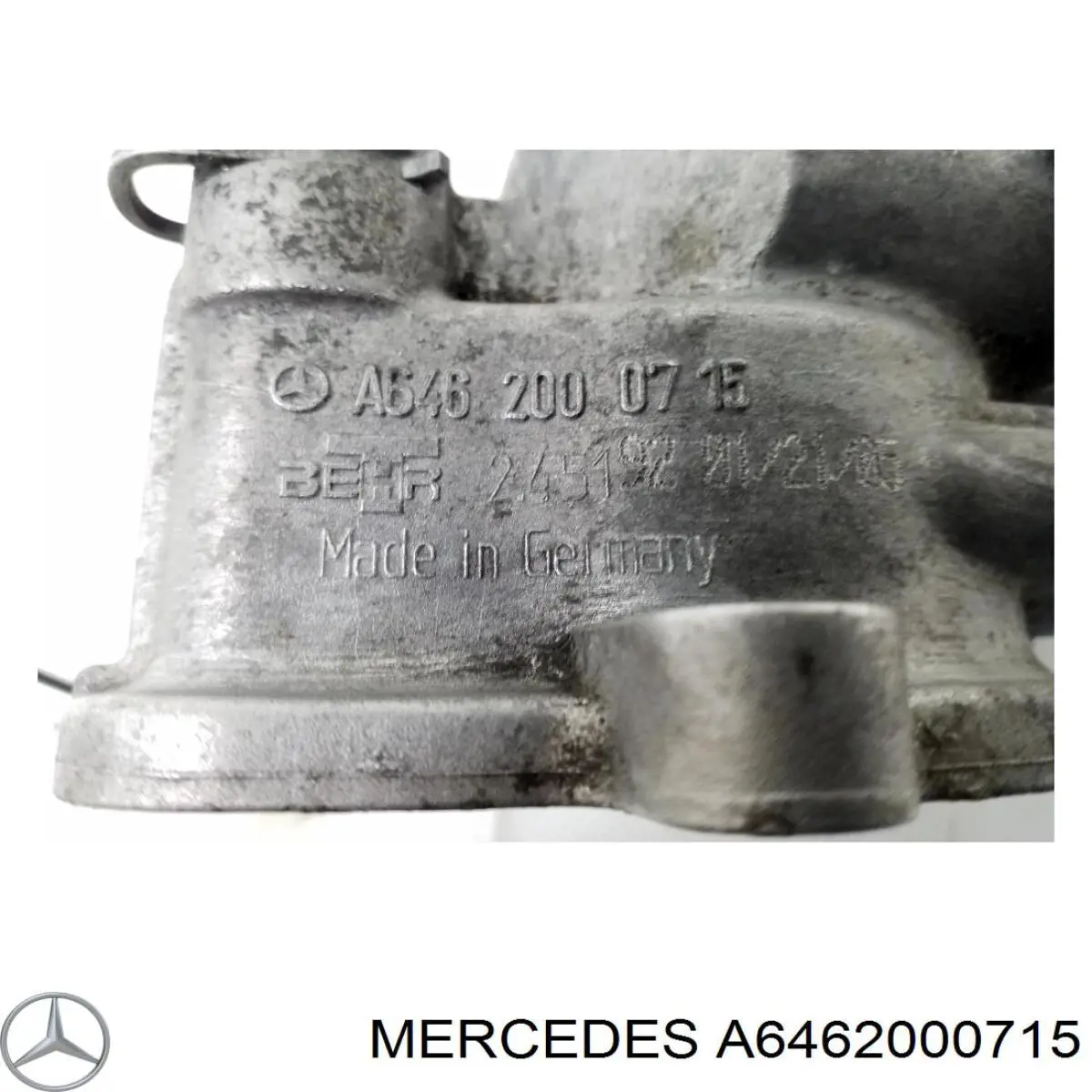 A6462000715 Mercedes caja del termostato