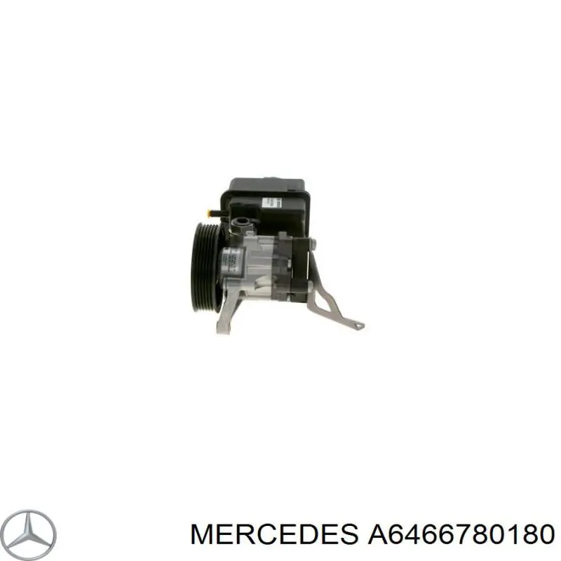 A6466780180 Mercedes bomba hidráulica de dirección