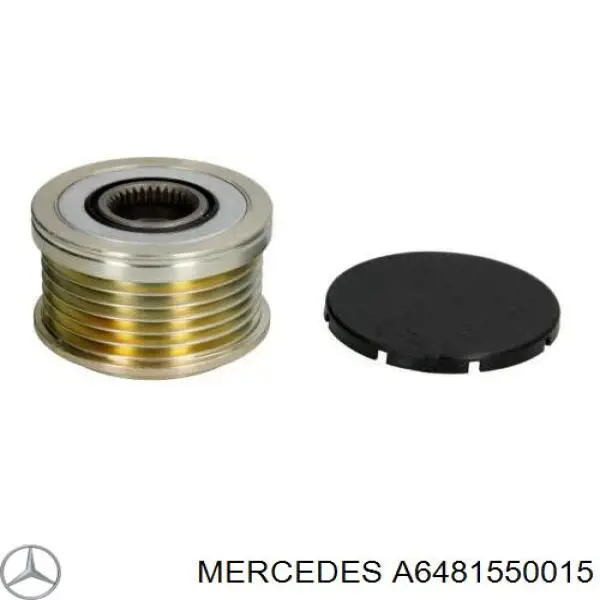 A6481550015 Mercedes poleas juego de piezas