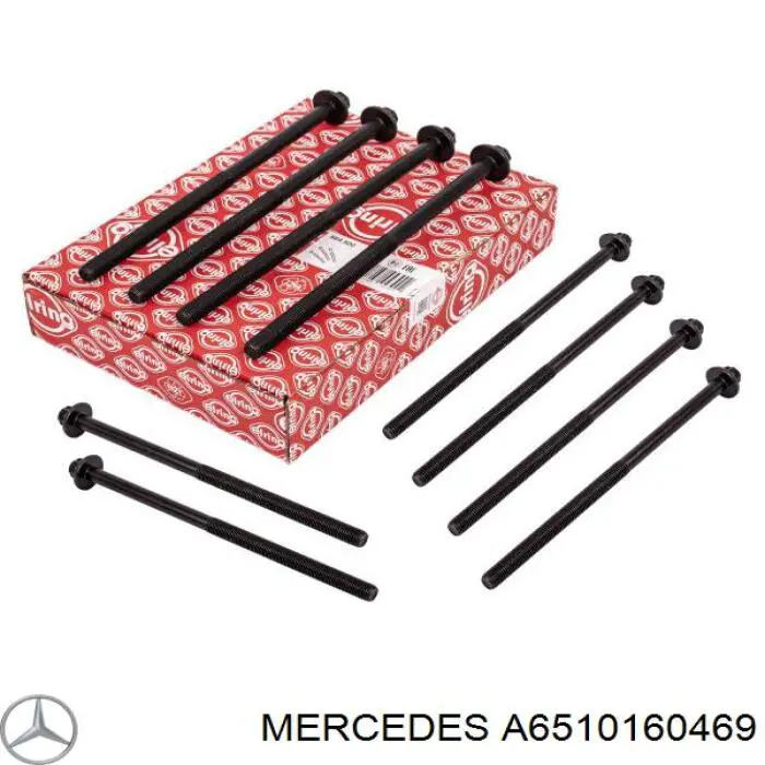 A6510160469 Mercedes tornillo de culata