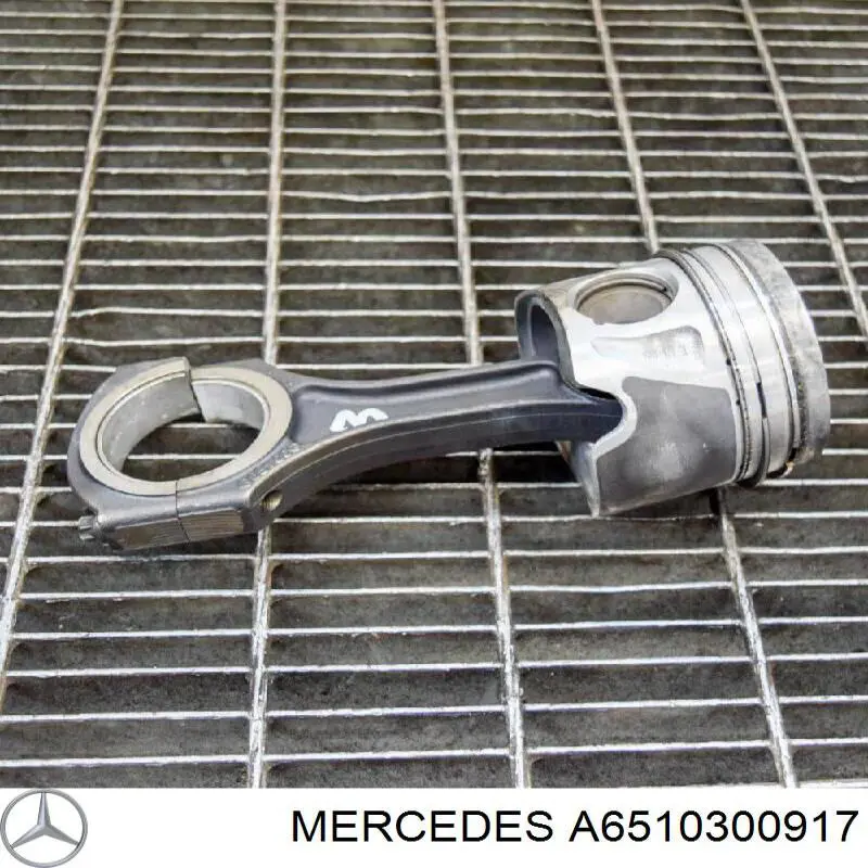 6510300917 Mercedes pistón completo para 1 cilindro, std