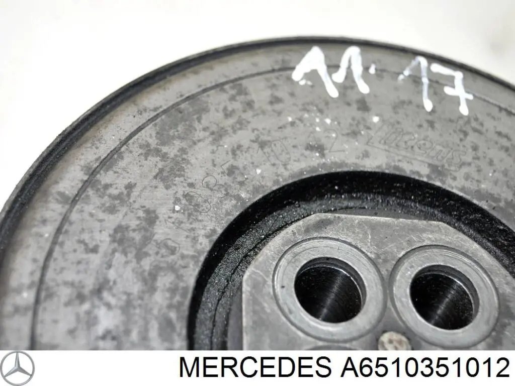 A6510351012 Mercedes polea, cigüeñal