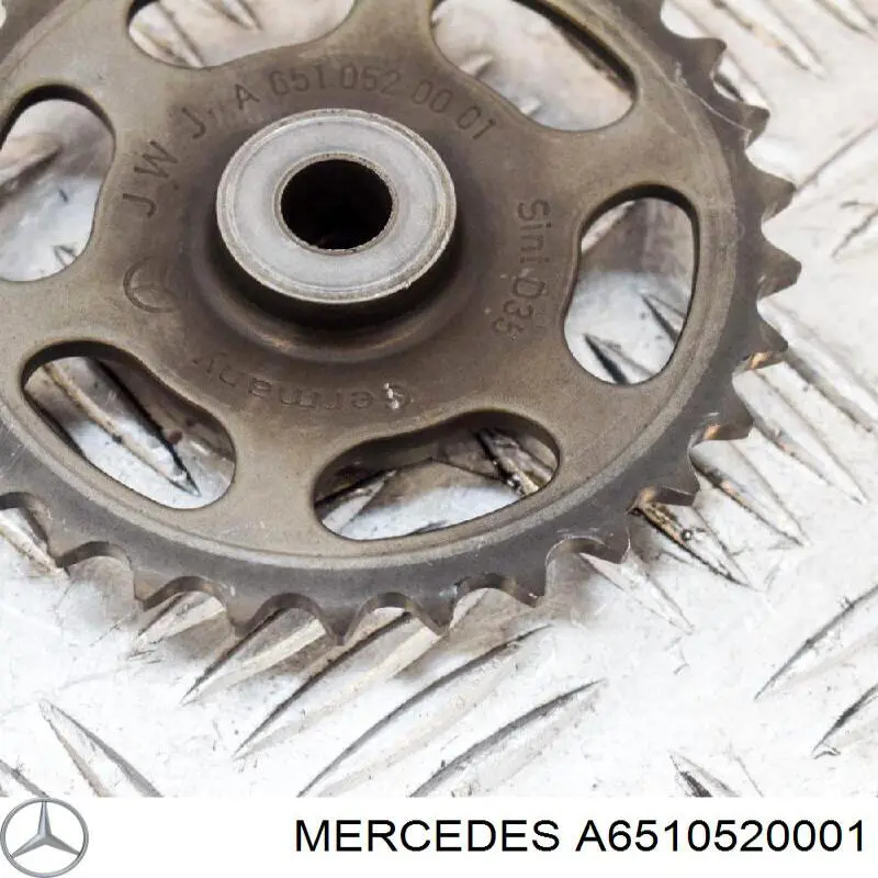 A6510520001 Mercedes piñón cadena distribución