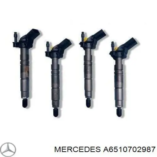 A6510702987 Mercedes inyector de combustible