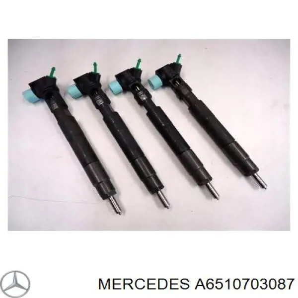 A6510703087 Mercedes inyector de combustible