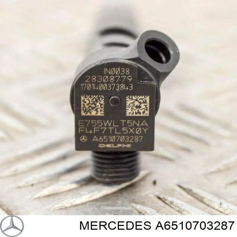 A651070328780 Mercedes inyector de combustible