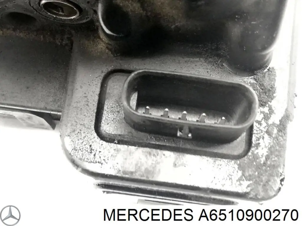 A6510900270 Mercedes cuerpo de mariposa completo