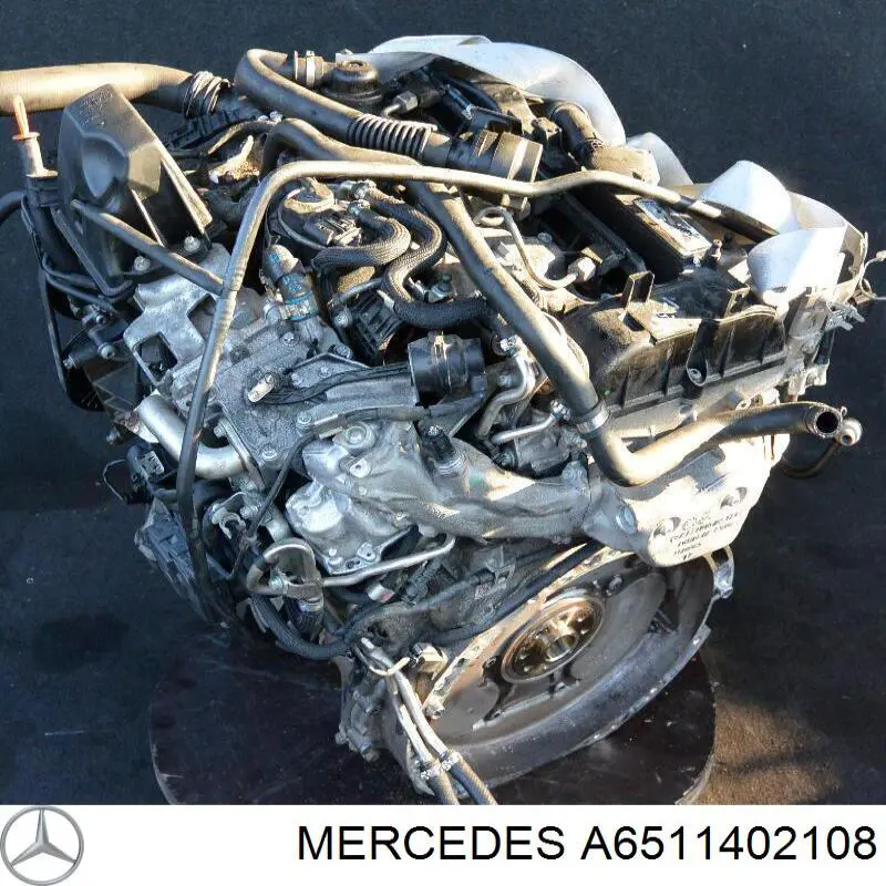 A6511402108 Mercedes manguera tuberia de radiador (gases de escape)