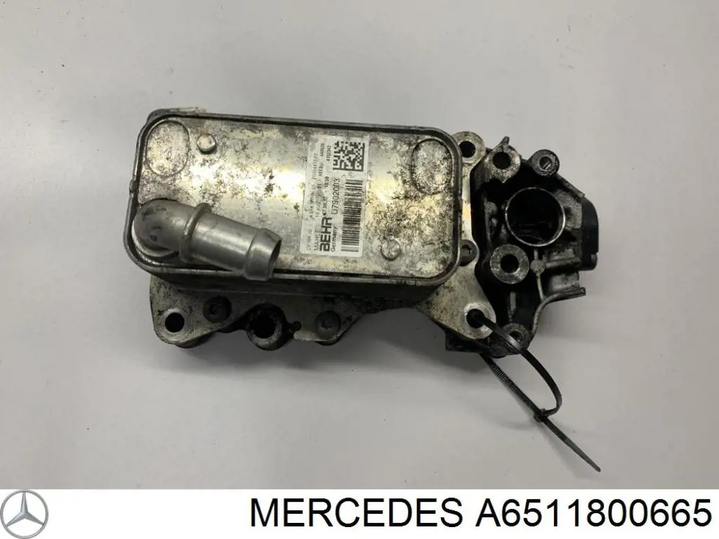 A6511800665 Mercedes radiador de aceite