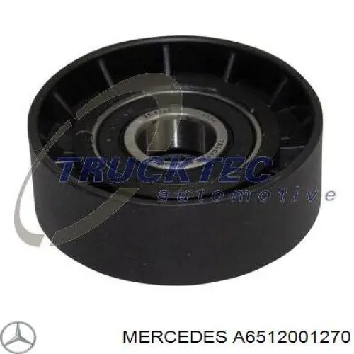 A6512001270 Mercedes tensor de correa, correa poli v