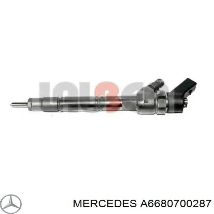 A6680700287 Mercedes inyector de combustible