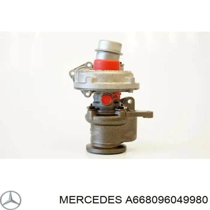 A668096049980 Mercedes turbocompresor