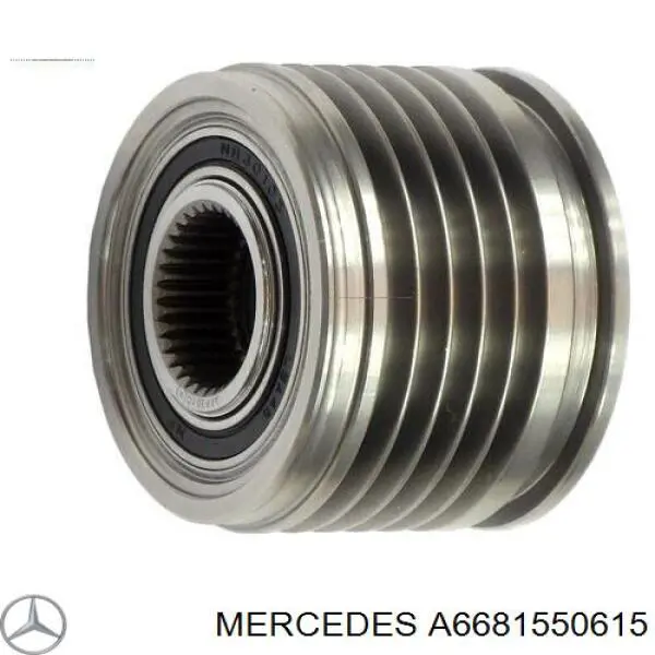 A6681550615 Mercedes poleas juego de piezas