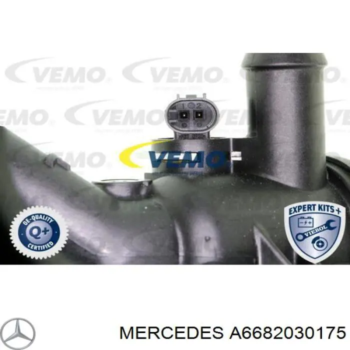 A6682030175 Mercedes caja del termostato