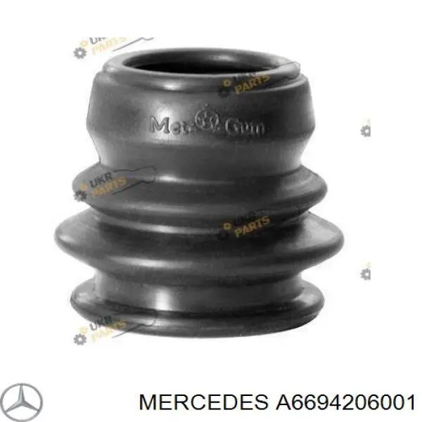 A6694203001 Mercedes pinza de freno delantera izquierda