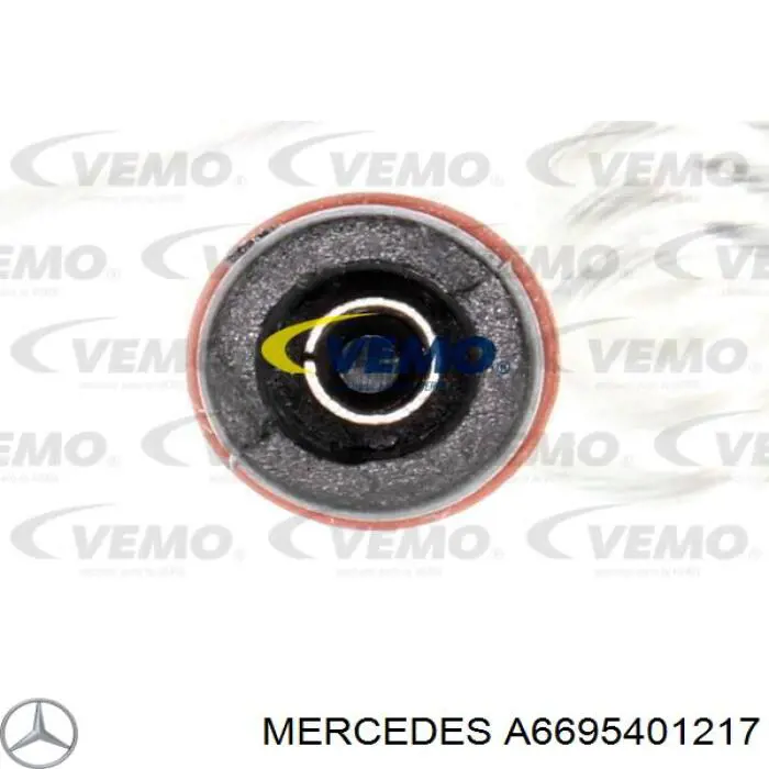 A6695401217 Mercedes contacto de aviso, desgaste de los frenos, trasero