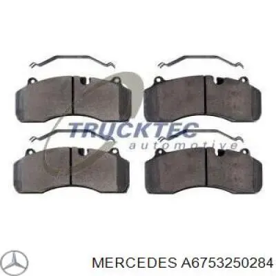 A6753250284 Mercedes arandela de presión, ballesta