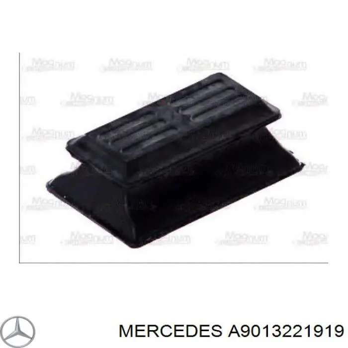 A9013221919 Mercedes tope de ballesta delantera