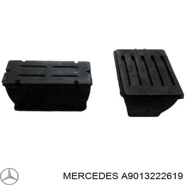 A9013222619 Mercedes tope de ballesta delantera