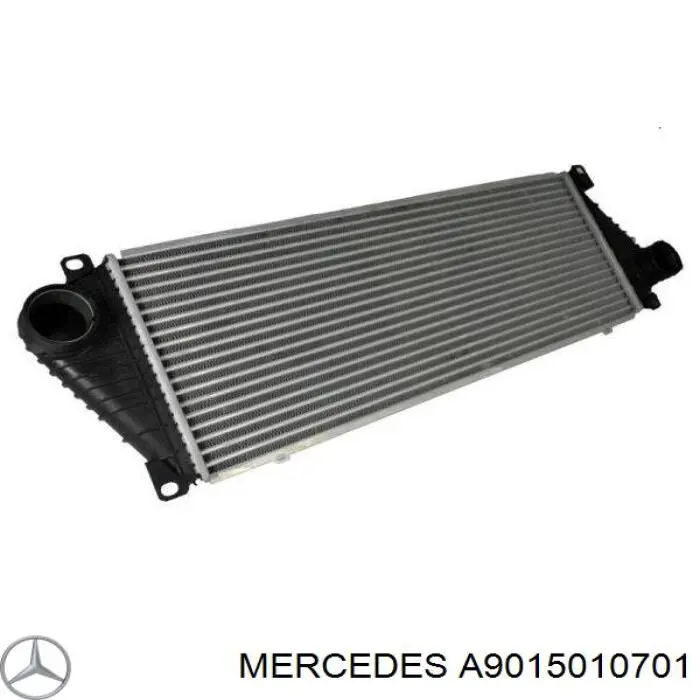 A9015010701 Mercedes radiador de aire de admisión