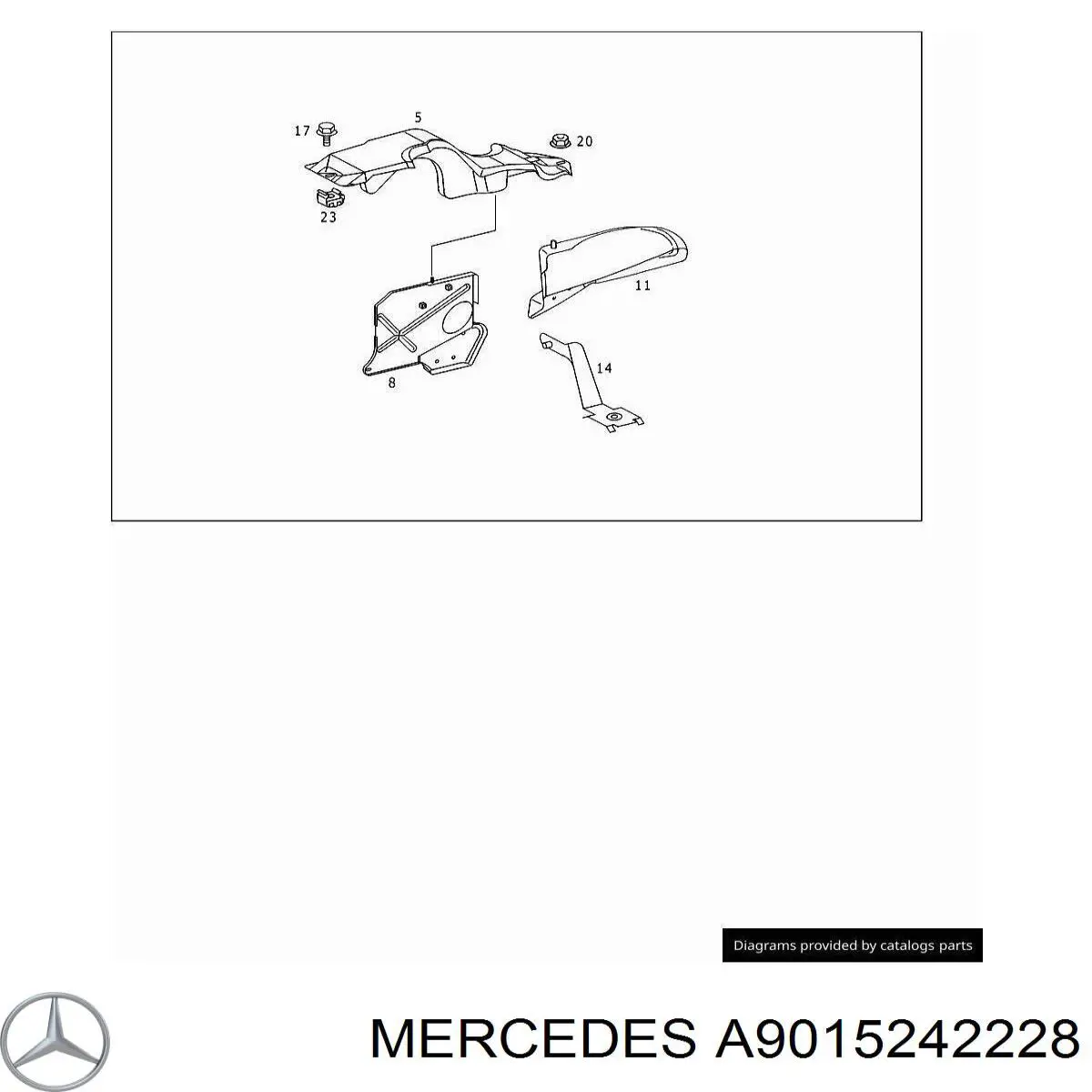 A9015242228 Mercedes 