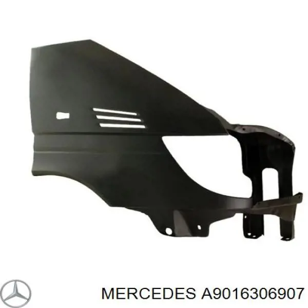 A9016306907 Mercedes guardabarros delantero izquierdo