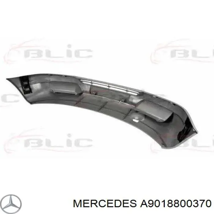 A9018800370 Mercedes parachoques delantero