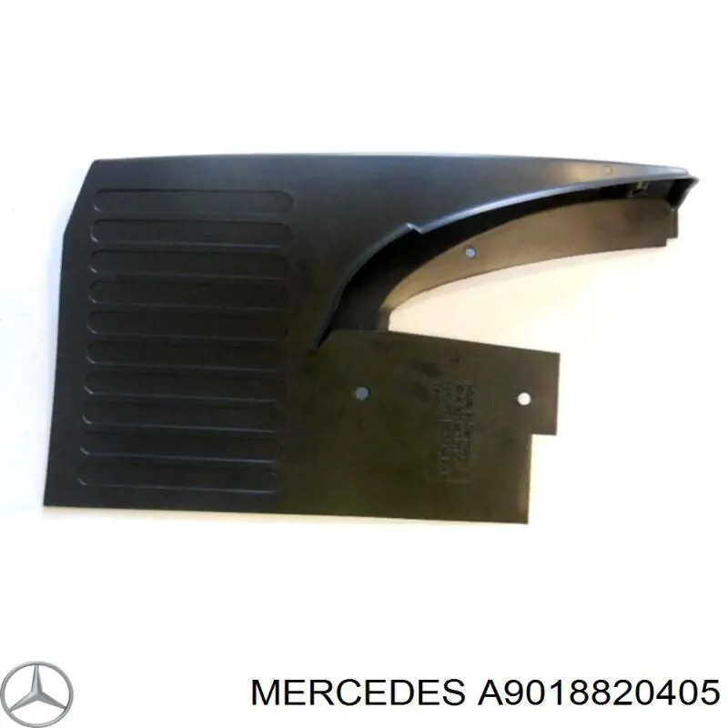 A9018820405 Mercedes faldilla guardabarro delantera derecha