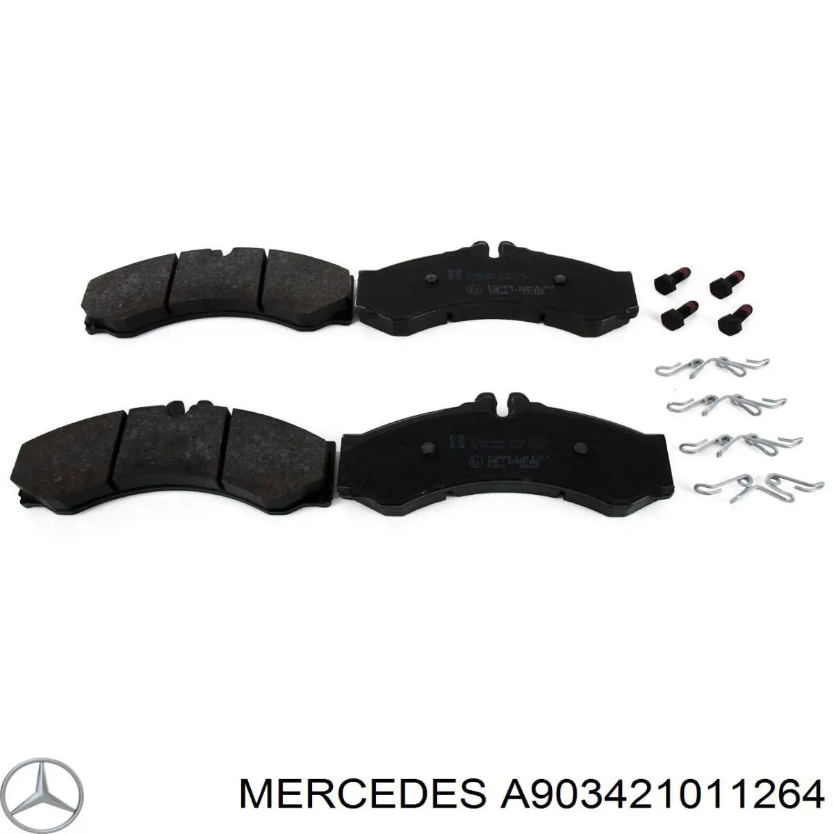 A903421011264 Mercedes freno de disco delantero